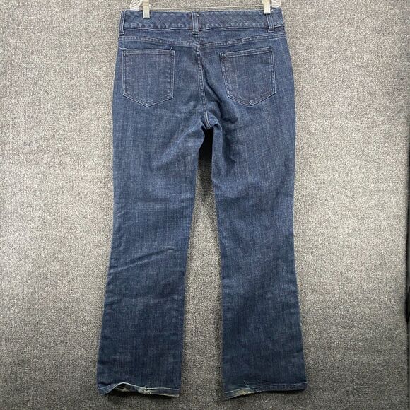 Banana Republic Jeans Womens 14 Blue Bootcut High Rise Y2K Ladies Hippie Boho - Picture 4 of 11